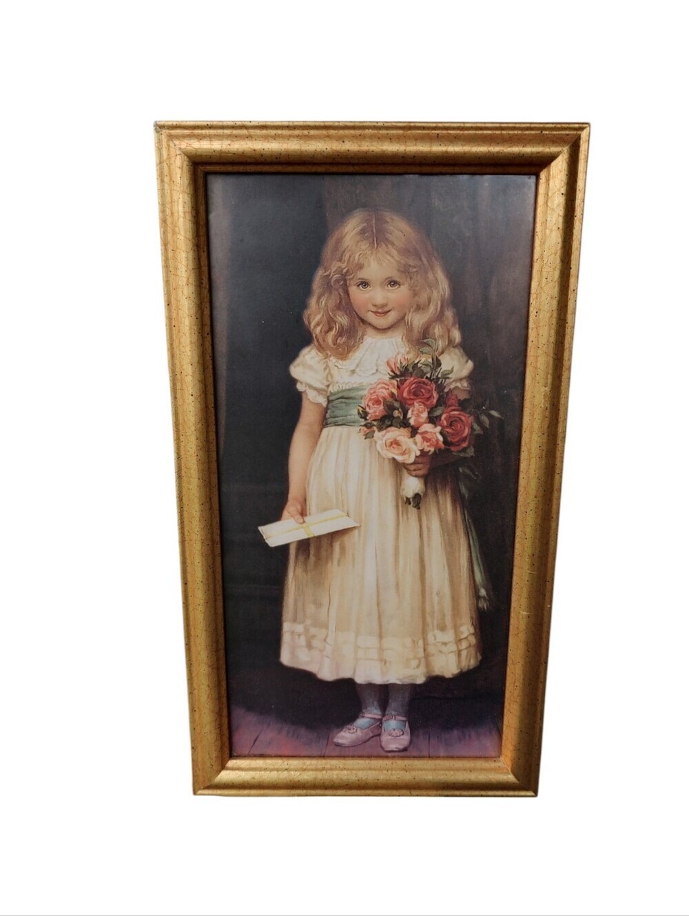 Vintage Home Interiors "The Love Letter" by artist Charles Trevor Garland